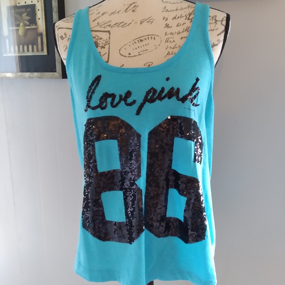 Pink Victoria's Secret tank top